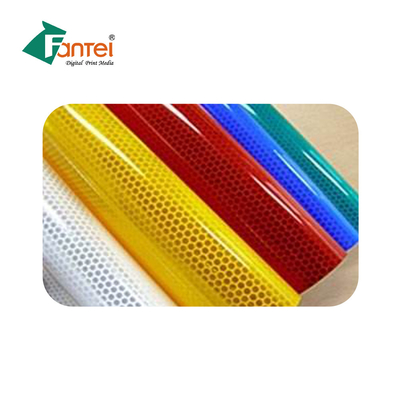 PVC nhãn dán an toàn giao thông phản xạ cuộn vinyl