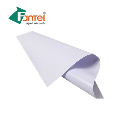 Quảng cáo In ấn Biểu ngữ PVC Cuộn chịu thời tiết 340gsm 200D * 300D