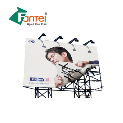 Ảnh bìa Vinyl ngoài trời bóng mờ và mờ PVC ngoài trời có đèn chiếu sáng được tráng 12oz
