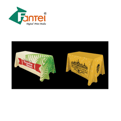 Biểu ngữ hiển thị kéo lên mờ, vải sợi Polyester cho bảng màu