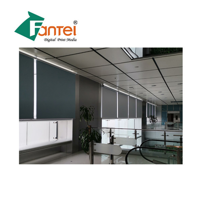 Hai mặt Mành cản sáng 540GSM Chất liệu vải Mờ PVC nhiều lớp