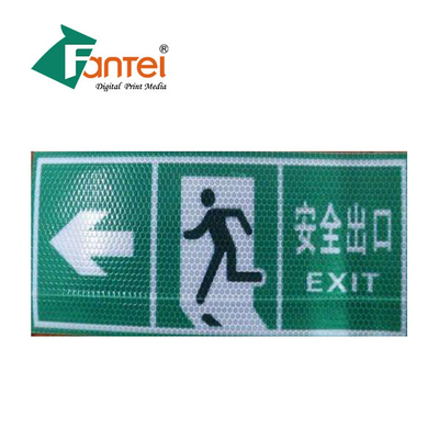 Keo dán Vinyl phản quang có thể in được cho Escape Sign