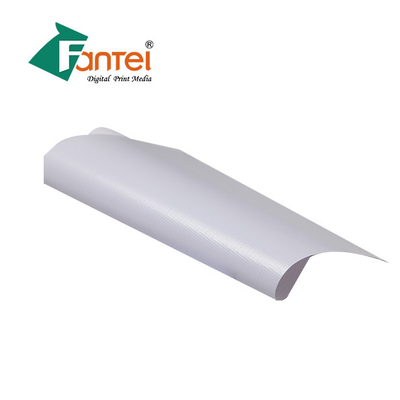 Biểu ngữ phía trước bằng PVC Uốn cong ngoài trời Polyester, Chất liệu in kỹ thuật số 8oz