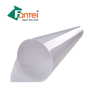 1000 * 1000 510g Biểu ngữ linh hoạt PVC Frontlit Rolls Ảnh bìa PVC trắng 5 mét
