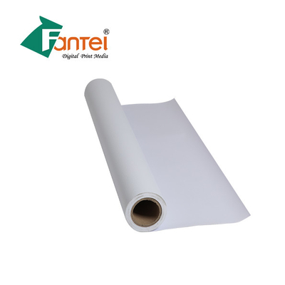 Bảng quảng cáo Bảng quảng cáo PVC trắng xanh lam Cuộn nguyên liệu bóng cho Biểu ngữ linh hoạt