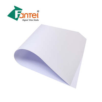 200DX300D Biểu ngữ linh hoạt PVC 300gsm Biểu ngữ PVC trắng để in áp phích